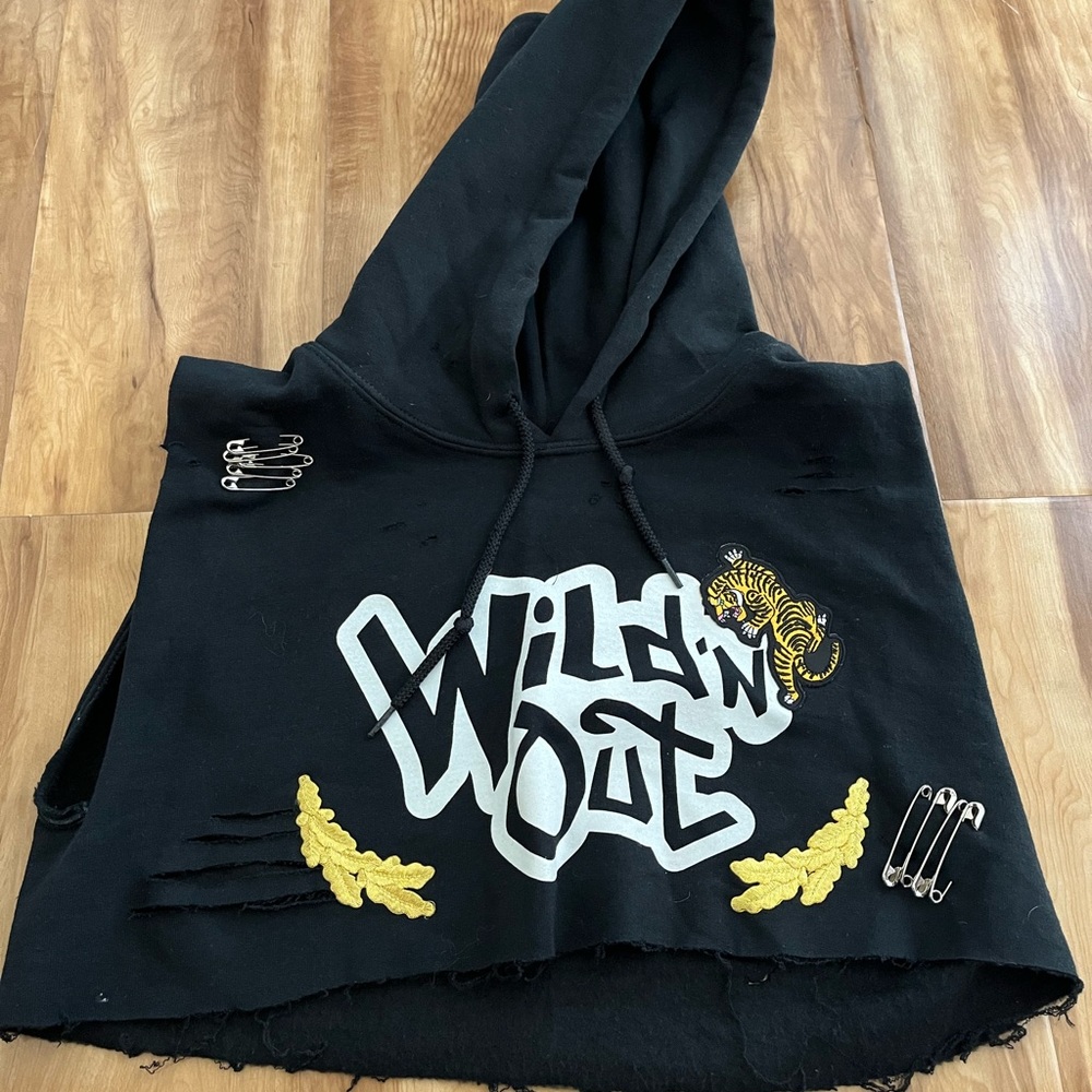 Custom Official Wild n Out cropped hoodie. Worn in Show by Wild’n Out Girl.